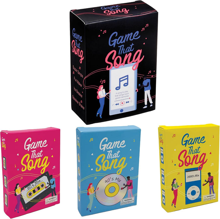 Game Night Bundle: Game That Song + 80's, 90's & 2000's Mix