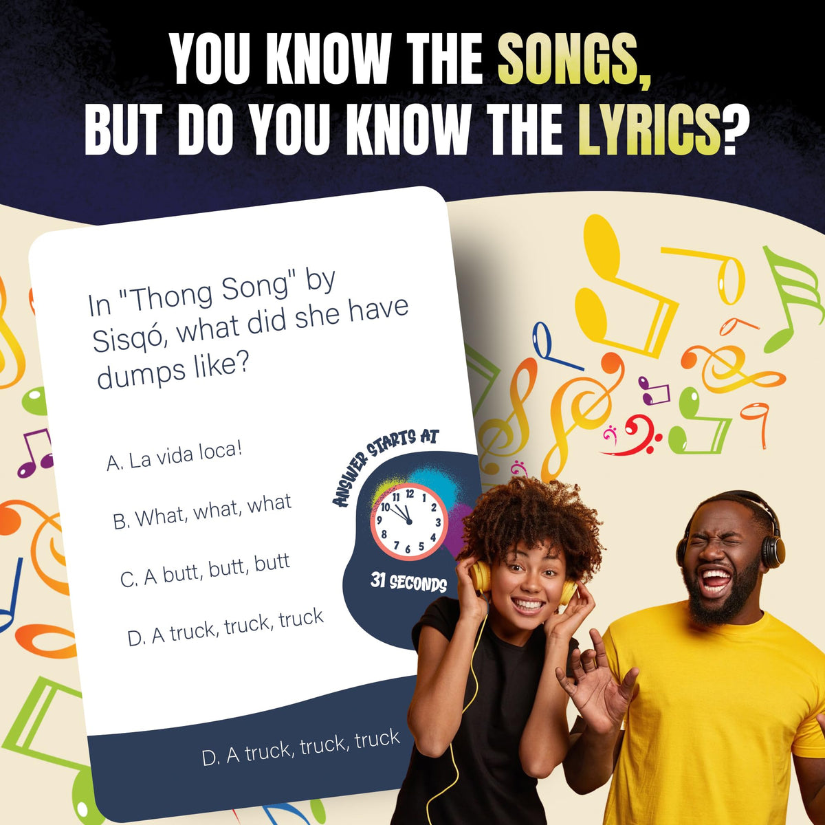 Lyric Legend 90s R&B Trivia Game